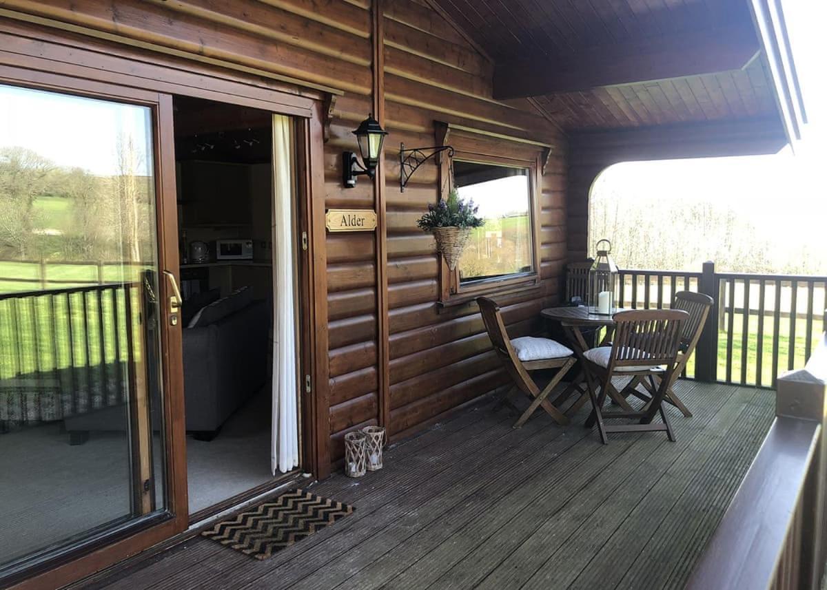 Fingle Glen Lodges Whitestone Bagian luar foto