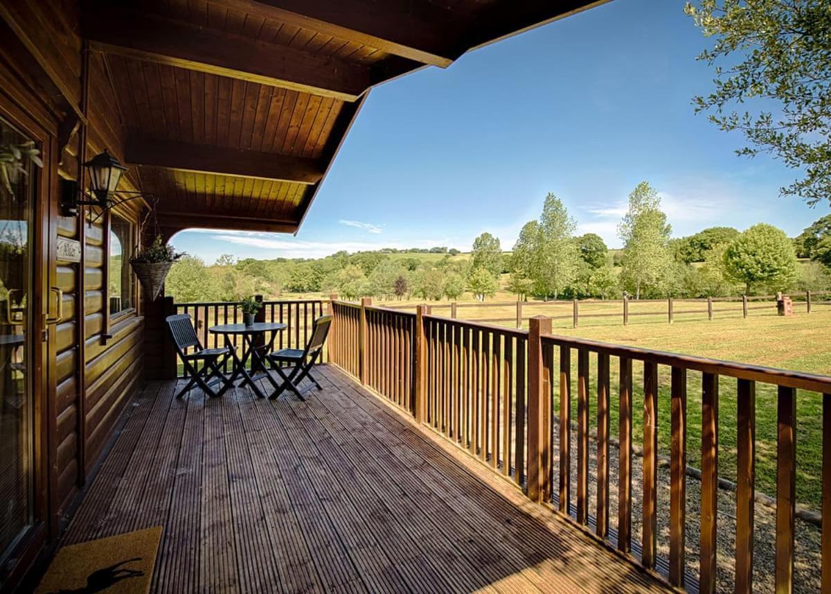 Fingle Glen Lodges Whitestone Bagian luar foto